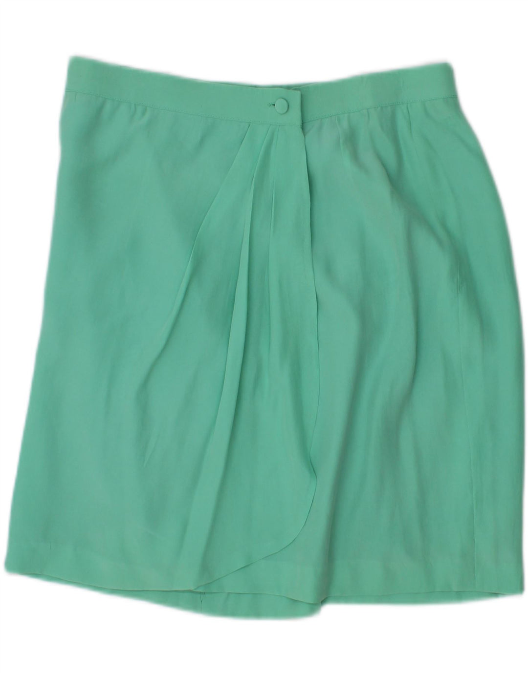 VINTAGE Womens Wrap Skirt W29 Medium  Green