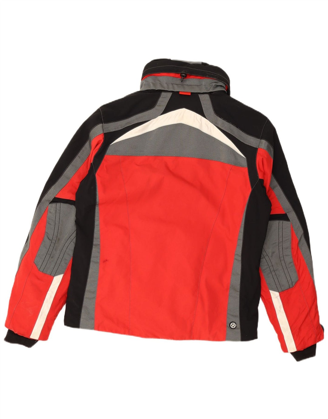 COLMAR Chaqueta de esquí con capucha y gráfico para hombre IT 50 Medium Red Colourblock