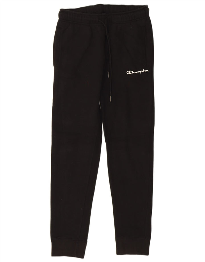 Champion Pantalones De Chándal Para Hombre Joggers Small Negro Algodón
