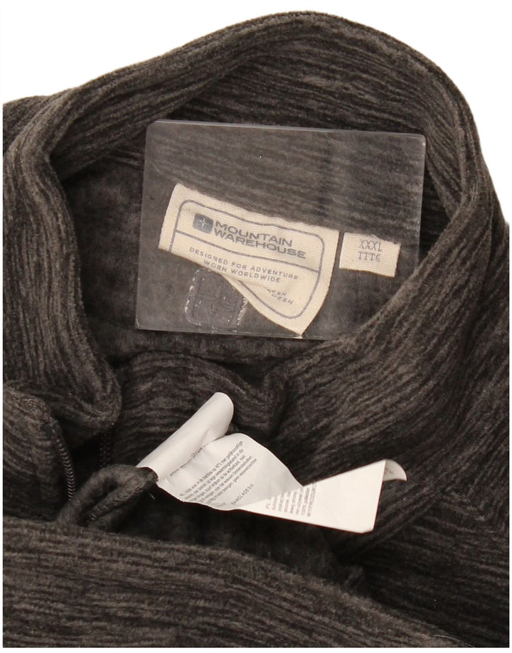 MOUNTAIN WAREHOUSE Chaqueta polar para hombre UK 46 3XL Gris Poliéster