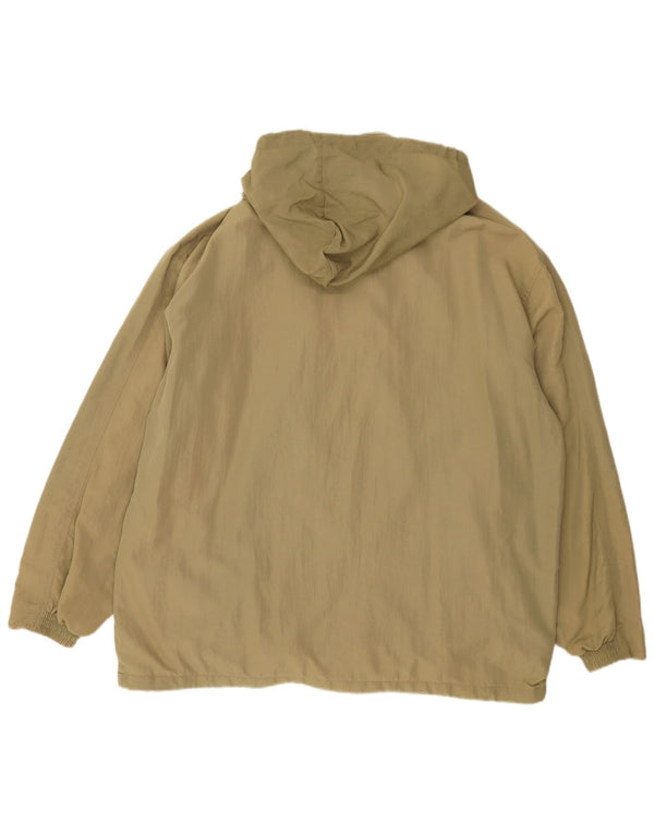 Diadora Chaqueta impermeable con capucha para hombre UK 44 2XL Caqui