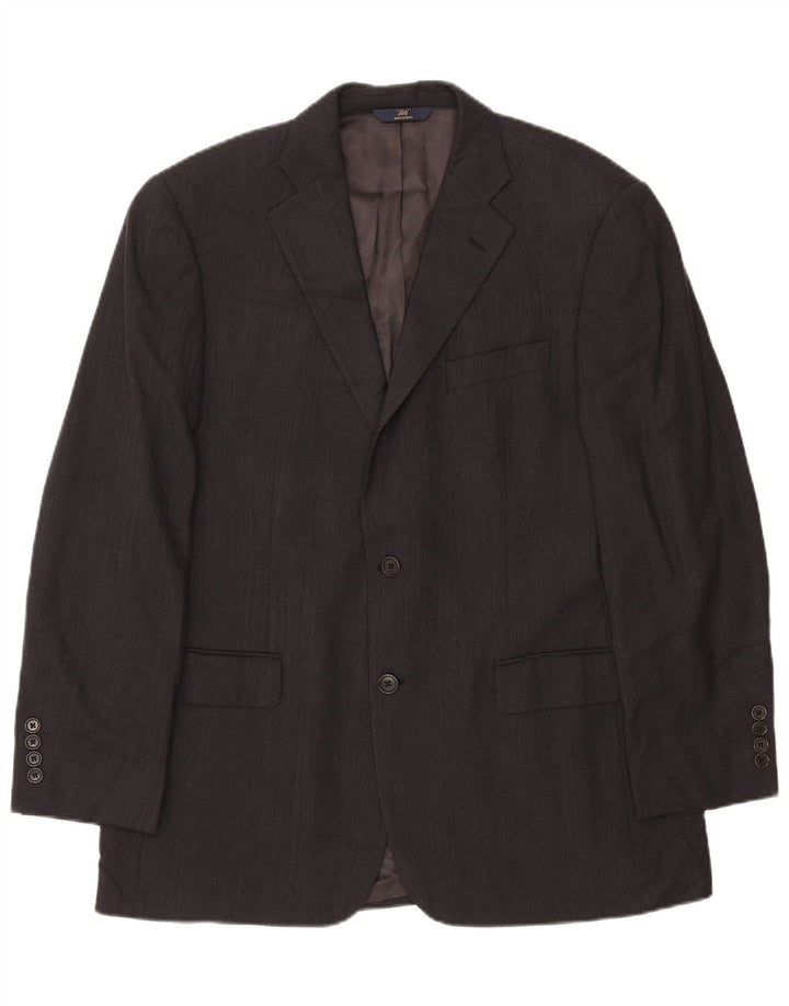BROOKS BROTHERS Chaqueta tipo blazer 346 para hombre, talla 41, talla grande, color negro