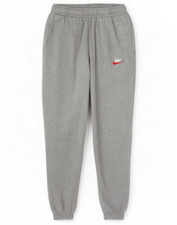 Nike Hombre Pantalones De Chándal Joggers Small Gris Moteado De Algodón