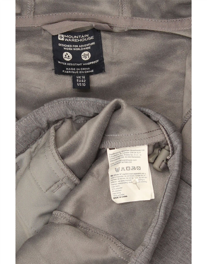 Chaqueta cortavientos con capucha para mujer Mountain Warehouse UK 44 Grande Gris