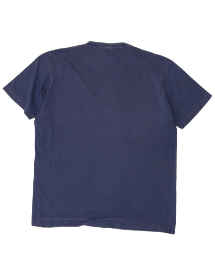 LEVI'S Hombre Camiseta Top Grande Azul Algodón