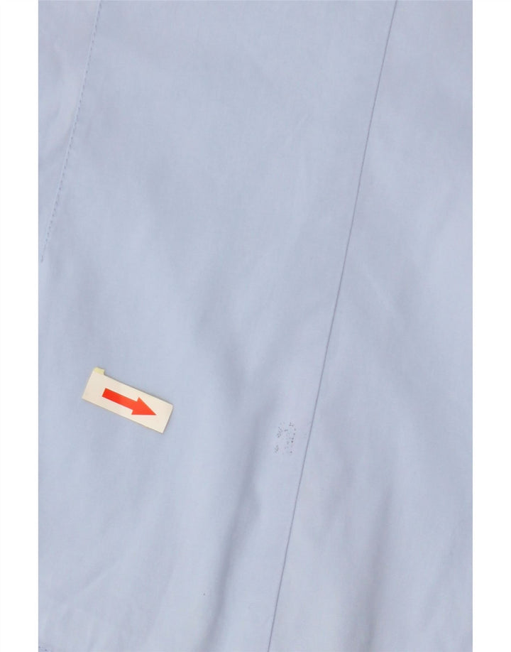 DKNY Camisa para mujer UK 10 Small Azul Algodón