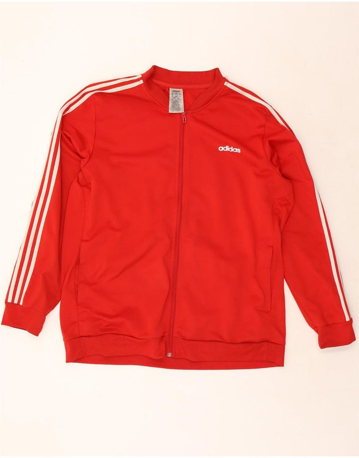 ADIDAS Chaqueta de chándal para hombre 2XL Poliéster rojo
