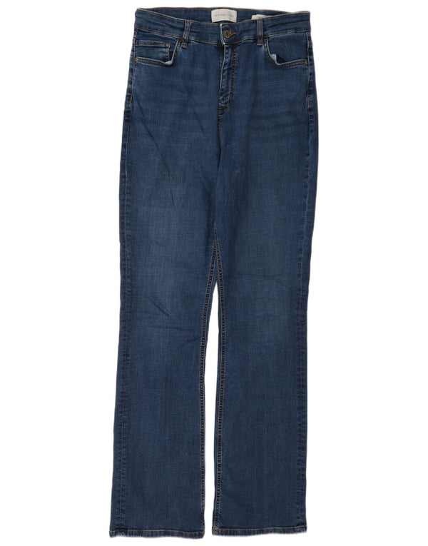 Marks & Spencer Jeans rectos ajustados Per Una para mujer UK 40 Large W32 L32 Azul