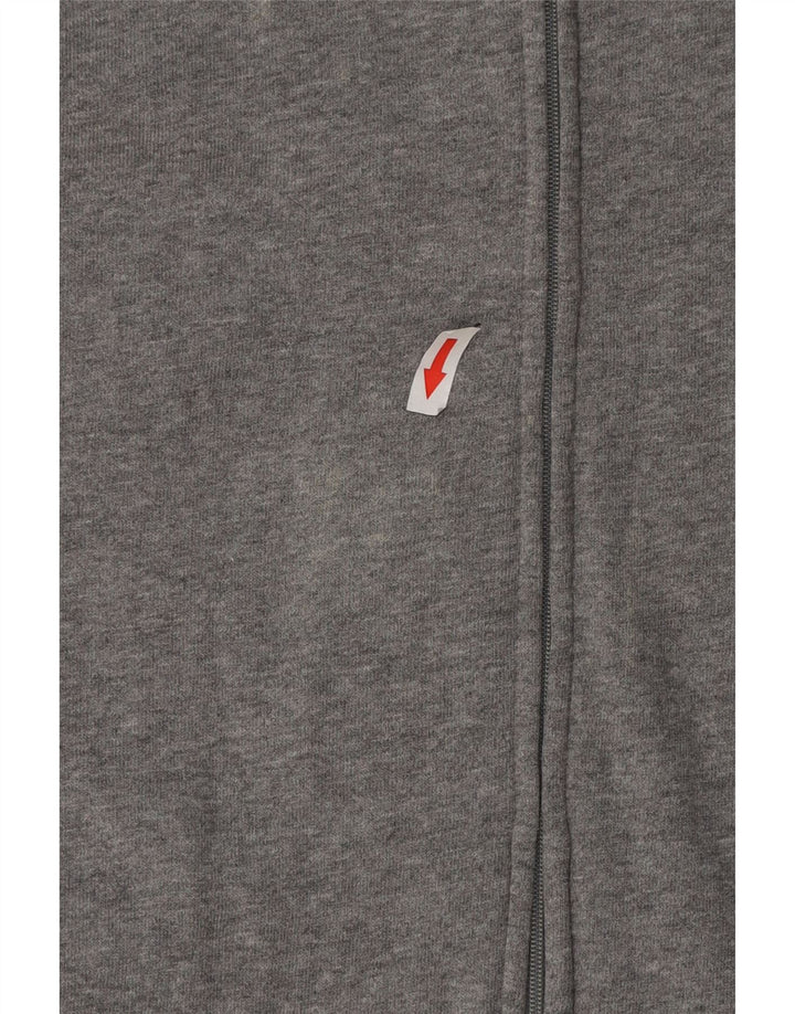 Fila - Chaqueta de chándal para mujer (talla 40), algodón moteado gris grande