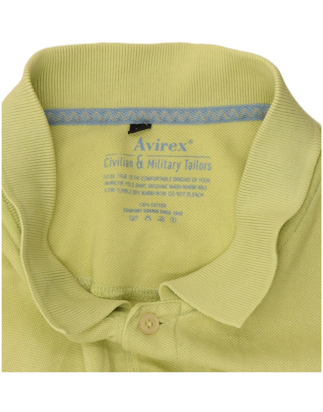 Avirex Polo Hombre XL Algodón Verde