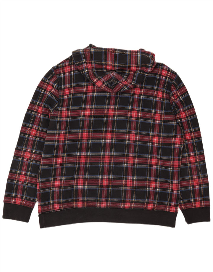 Levi's Jersey con capucha gráfica para hombre 2XL Algodón a cuadros multicolor