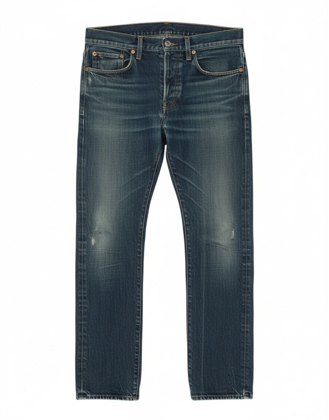 Vaqueros ajustados desgastados para hombre G-Star W33 L34 Algodón azul