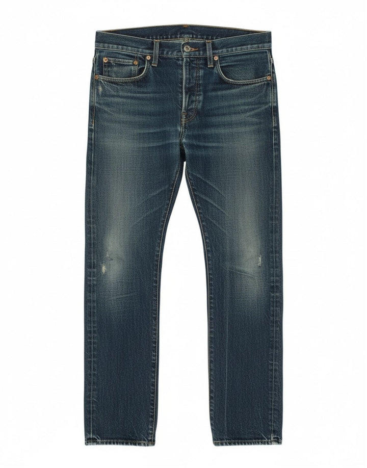 Vaqueros ajustados desgastados para hombre G-Star W33 L34 Algodón azul