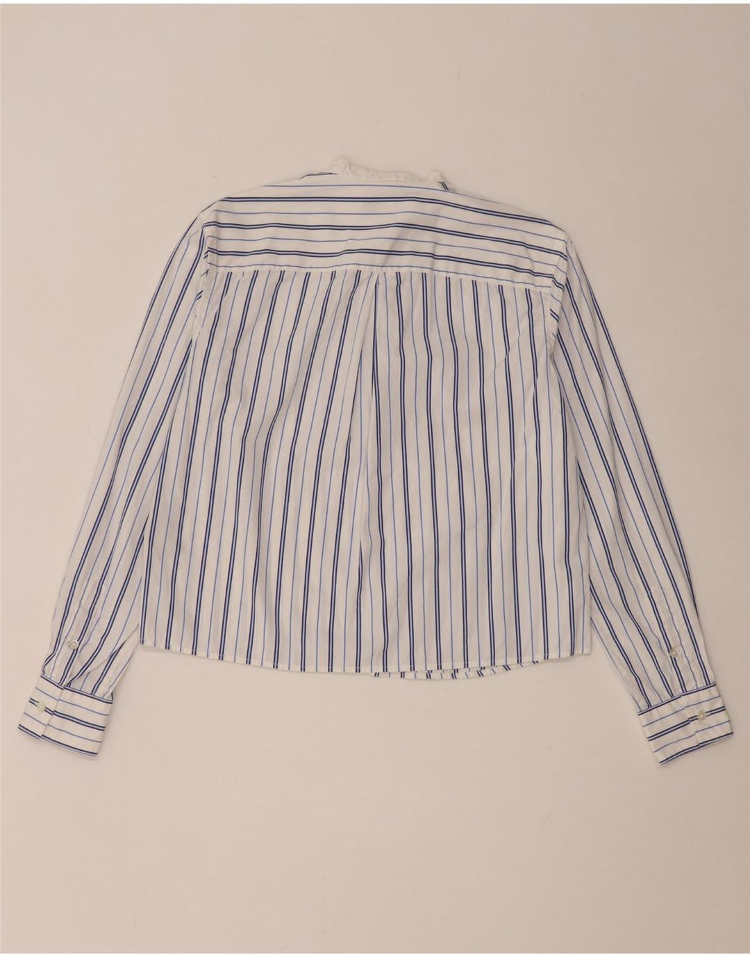 Polo Ralph Lauren - Camiseta para mujer (talla pequeña, algodón a rayas blancas)