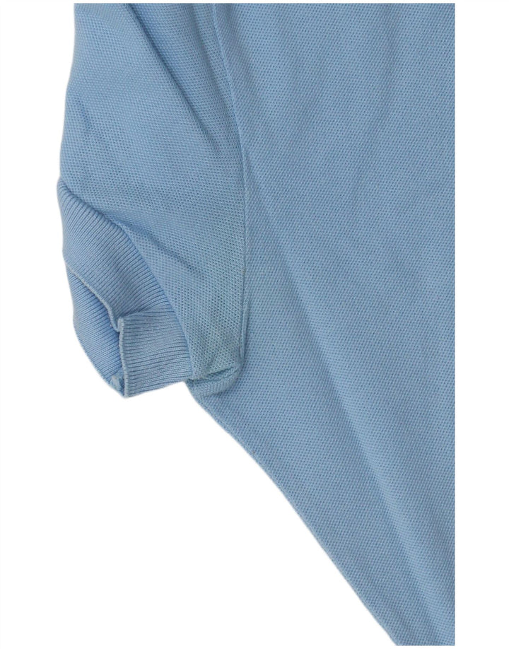 Polo Lacoste para mujer talla 44 algodón azul grande