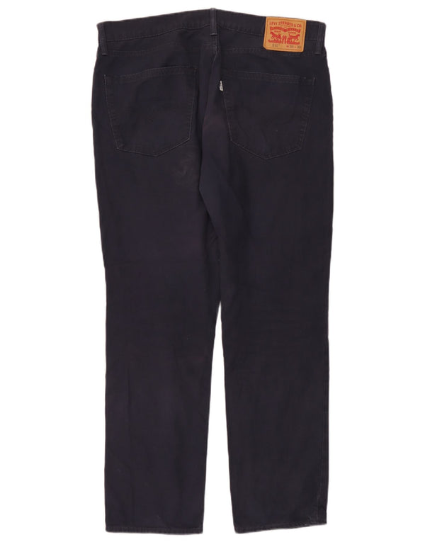 Levi's Mens 511 Slim Casual Pantalones W36 L30 Algodón Azul Marino