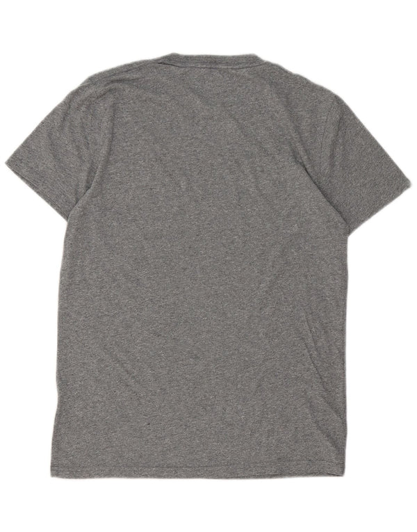 Camiseta Hollister Hombre Top Small Gris Moteado