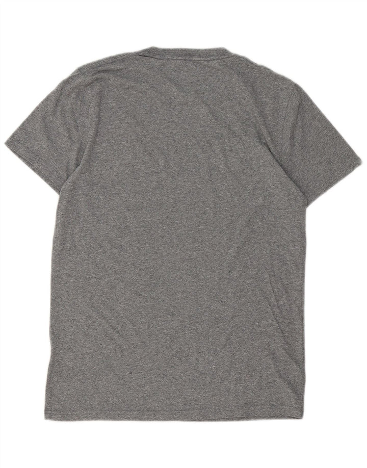 Camiseta Hollister Hombre Top Small Gris Moteado