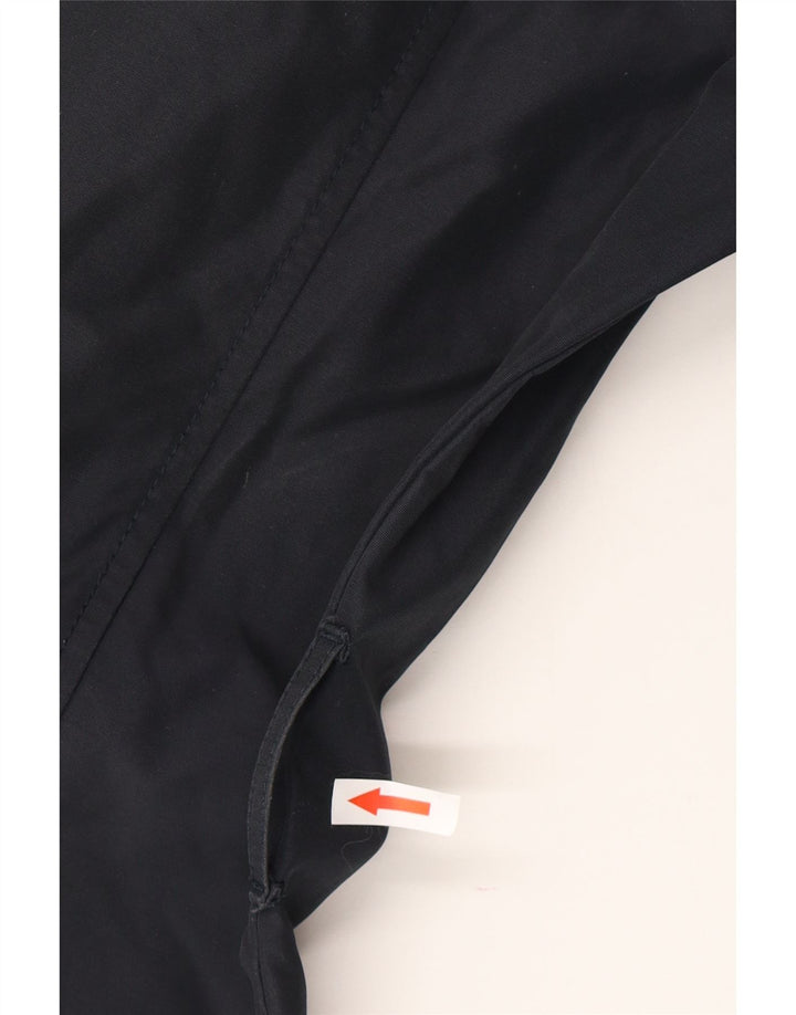 WOOLRICH Gabardina para mujer Reino Unido 44 Mediano Negro