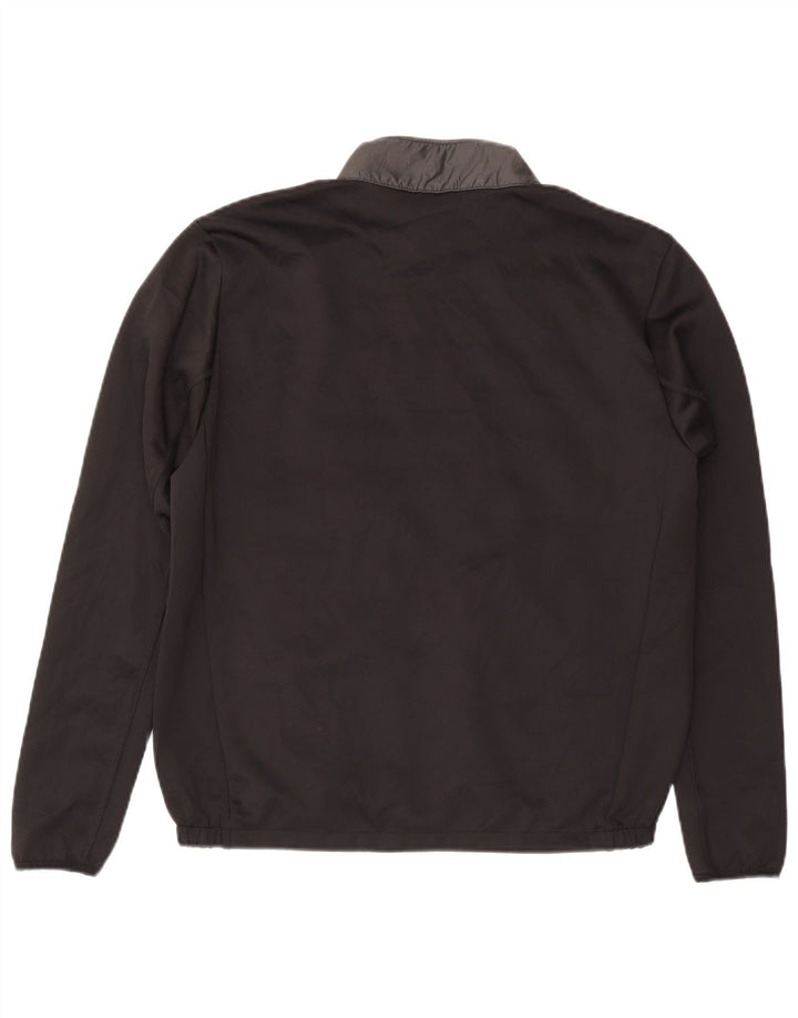 Calvin Klein - Chaqueta de chándal para hombre, talla grande, nailon negro