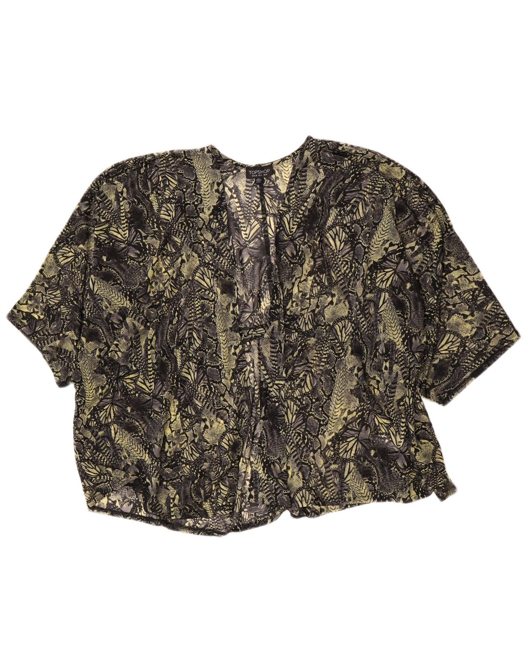 Topshop Cárdigan transparente para mujer UK 8 Small Multicolor