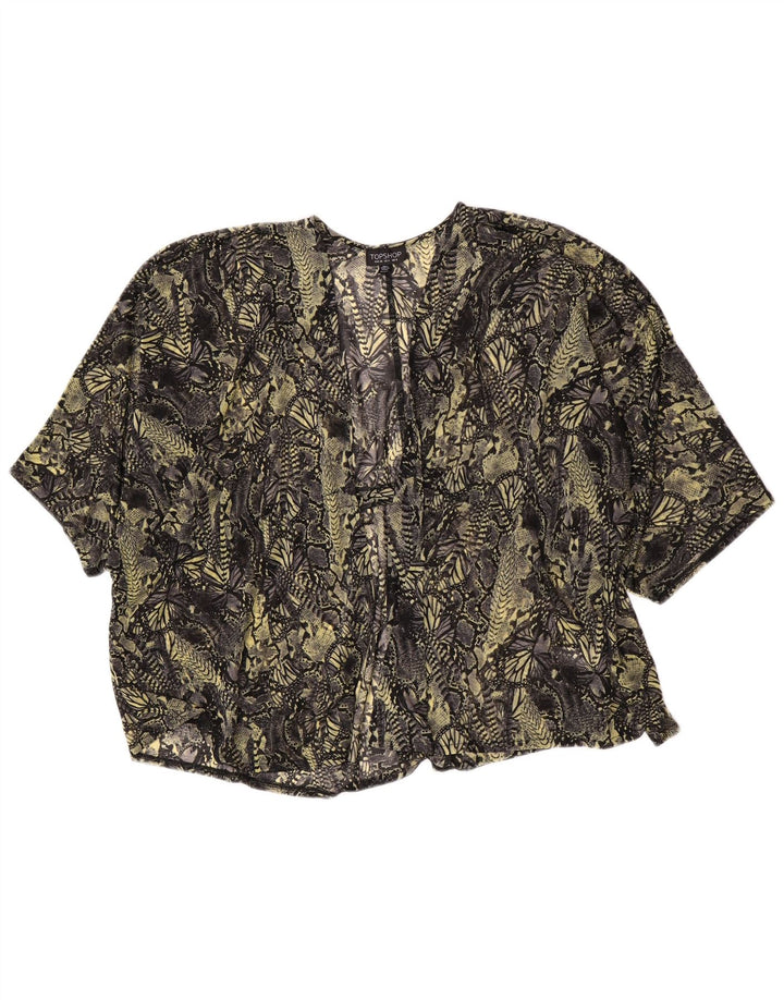 Topshop Cárdigan transparente para mujer UK 8 Small Multicolor