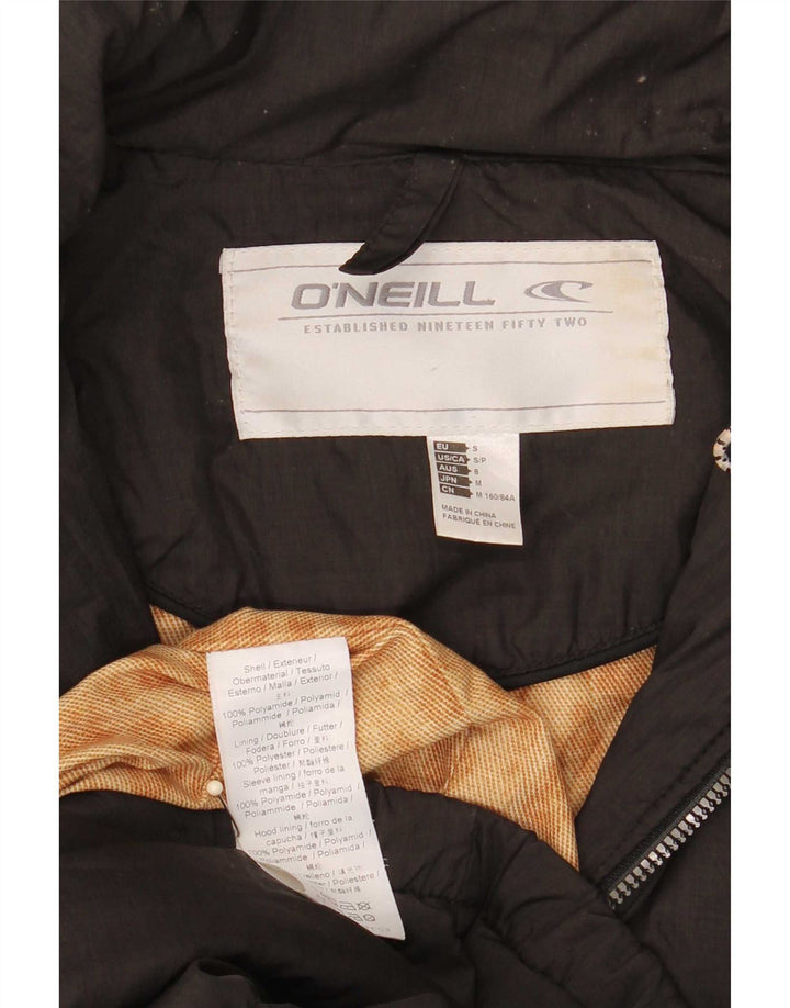 O'Neill Abrigo acolchado con capucha para mujer UK 40 Small Poliamida negra