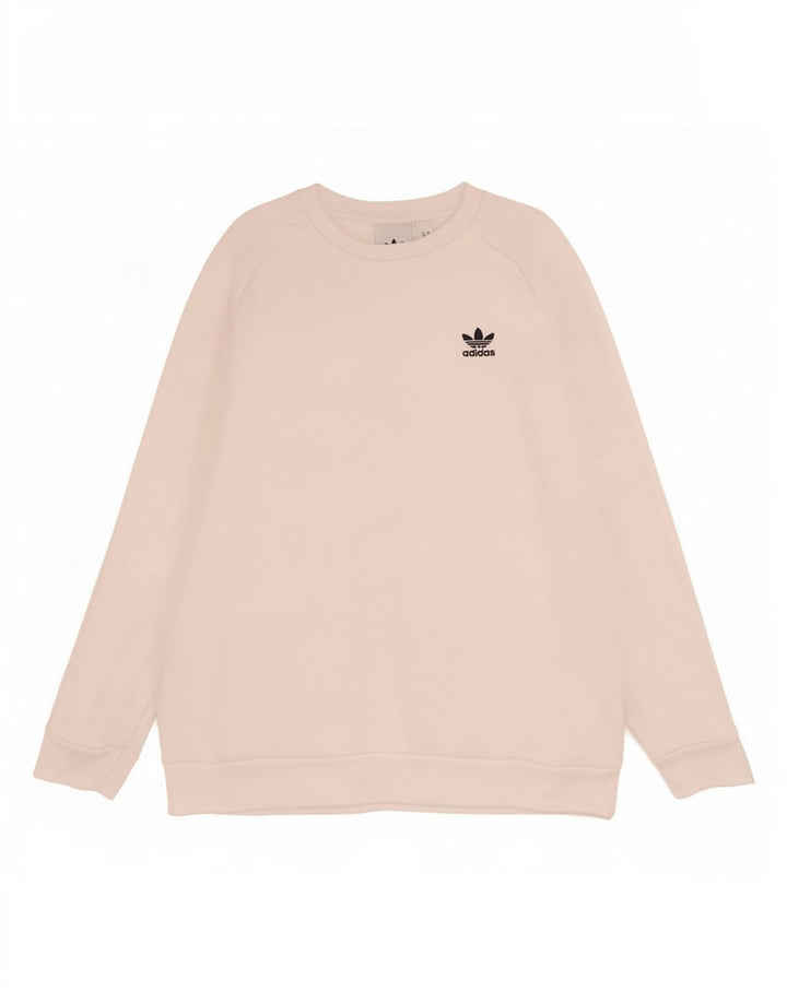 Sudadera Adidas Mujer Jumper Medium Blanco Algodón