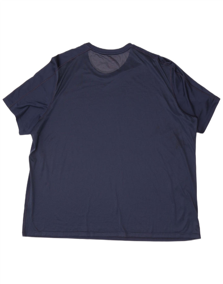 Camiseta Reebok Hombre Top 4XL Azul Marino