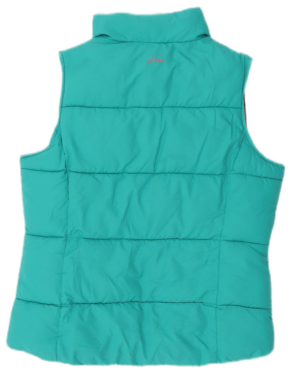 Chaleco acolchado para mujer Joules UK 40 Poliéster turquesa mediano