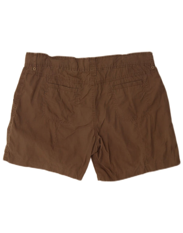 Marks & Spencer Pantalones cortos tipo cargo para mujer UK 40 Large W34 Algodón caqui