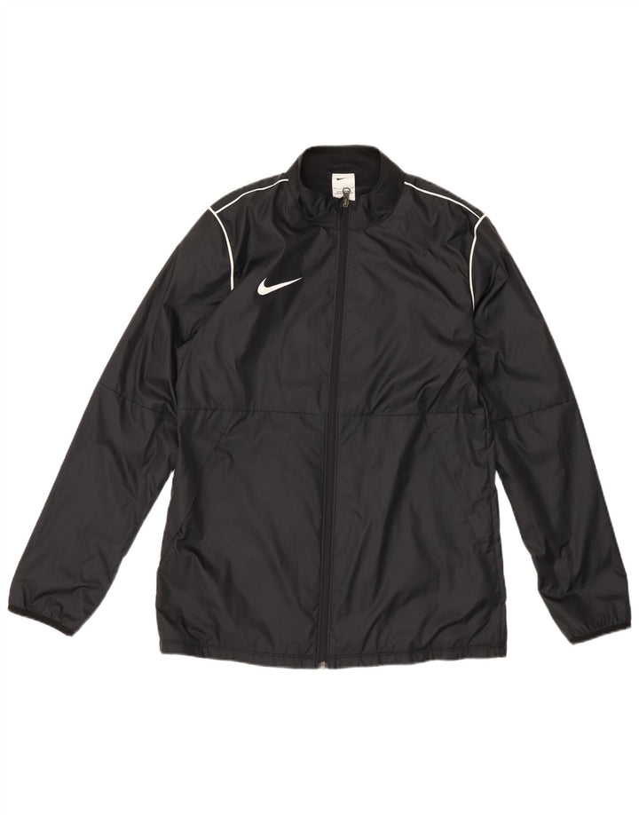 Nike - Chaqueta de chándal para hombre, color negro mediano, poliéster
