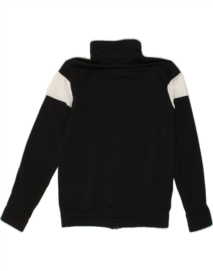 ADIDAS Boys Tracksuit Top Jacket 9-10 Years Black Colourblock Polyester Vintage Adidas and Second-Hand Adidas from Messina Hembry 