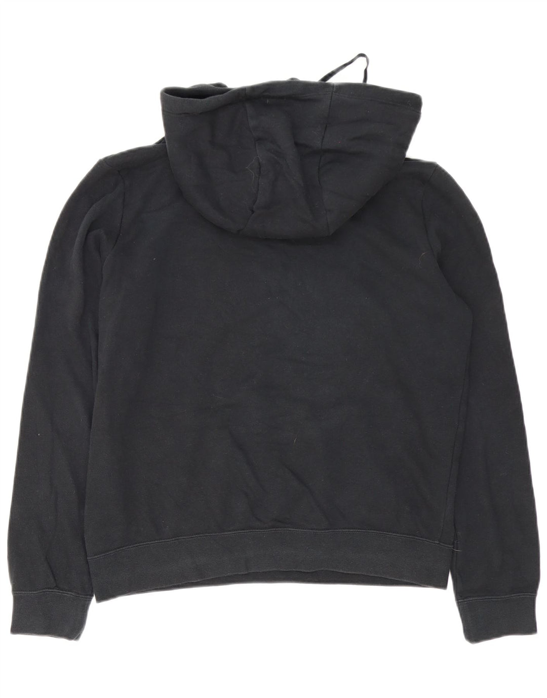 Nike - Sudadera con capucha para hombre (algodón negro mediano)