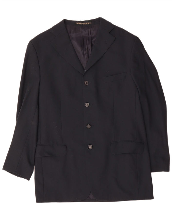 Marks & Spencer Chaqueta St. Michael Blazer para hombre UK 40 Medium Azul marino