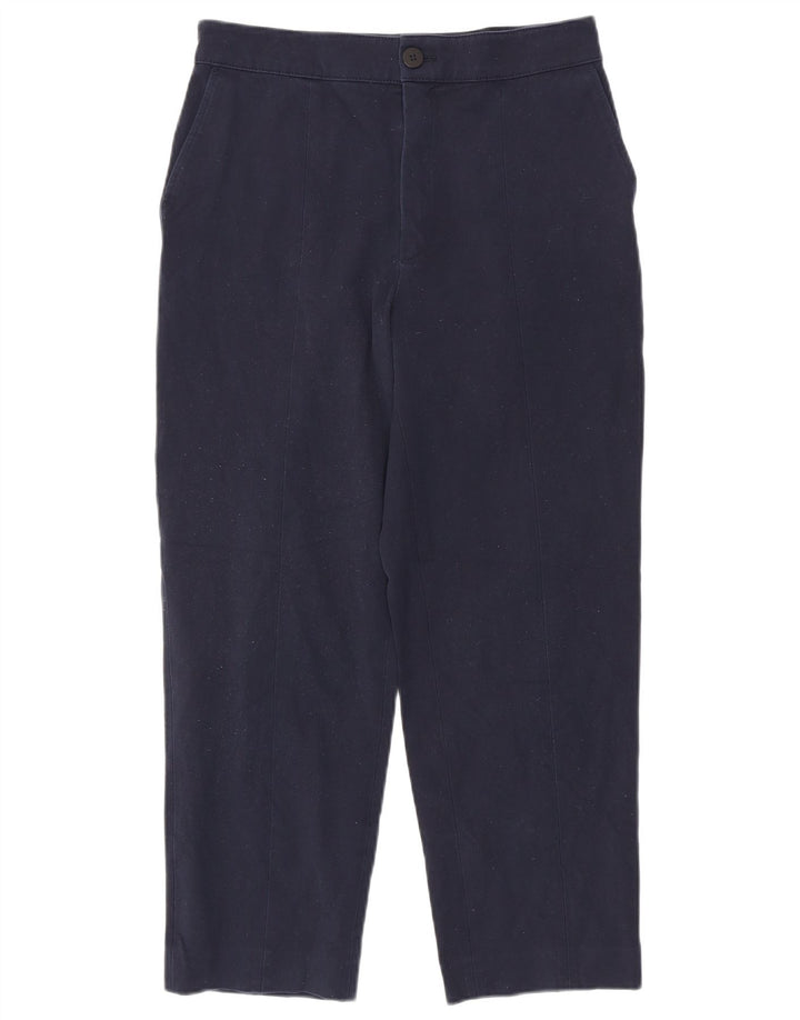 Pantalón Corto Mujer Massimo Dutti EU 40 Medium W30 L26 Azul Marino