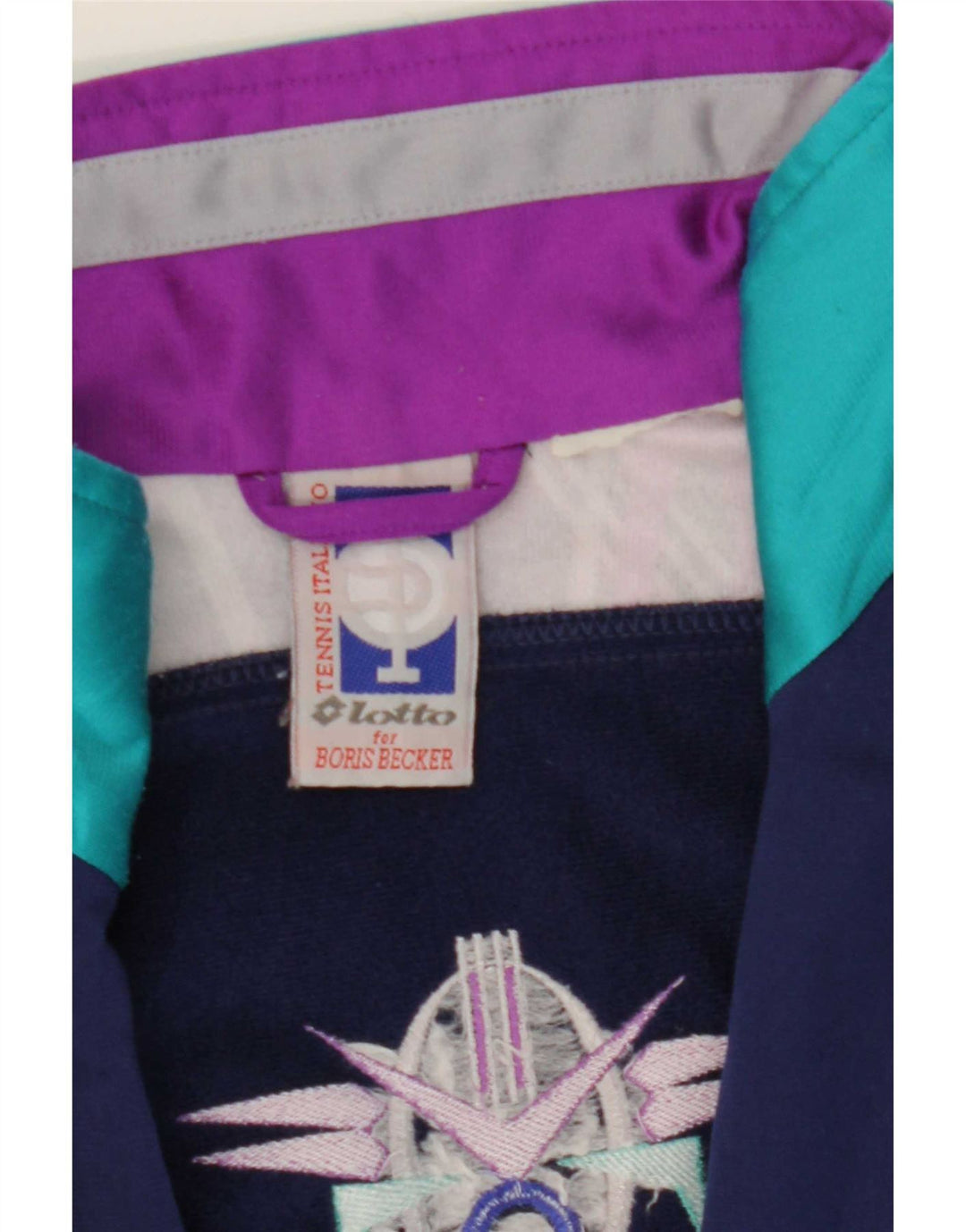 Lotto Mens Graphic Chándal Top Chaqueta Grande Multicolor Geométrico