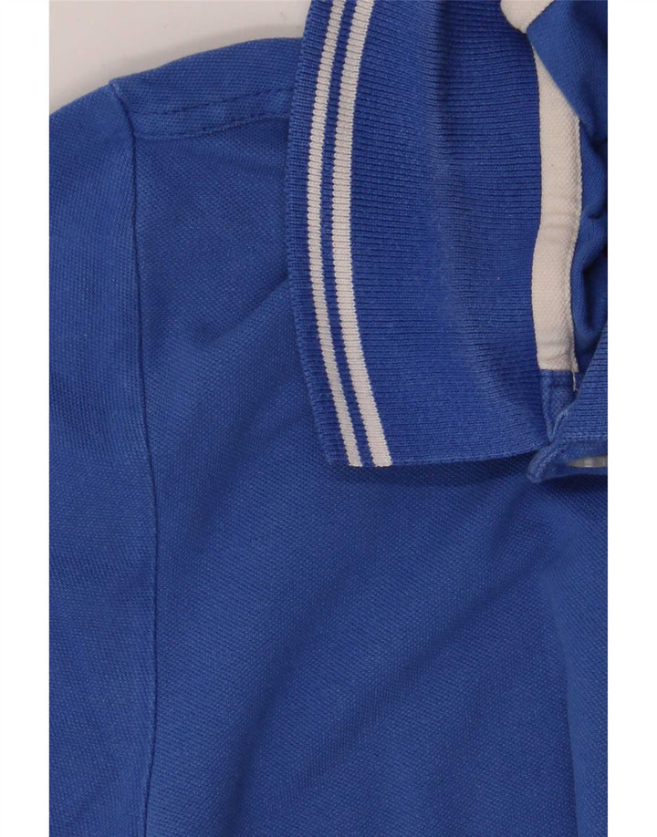 Polo Kappa Hombre Rayas Azul Medio