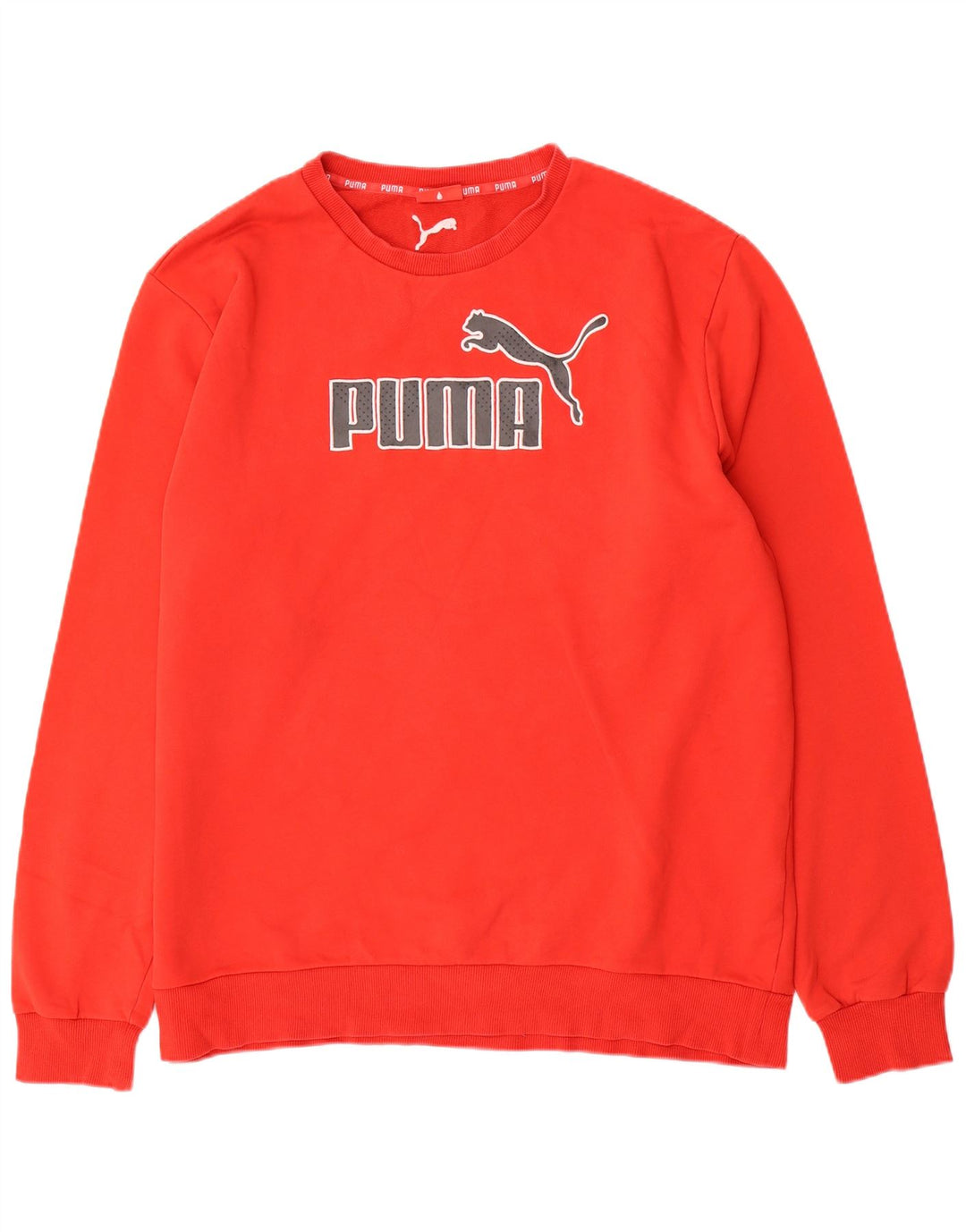 Puma Sudadera gráfica para hombre Jumper 2XL Algodón rojo