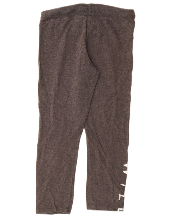 JACK WILLS Pantalones de chándal cortos gráficos para mujer UK 6 XS Algodón gris