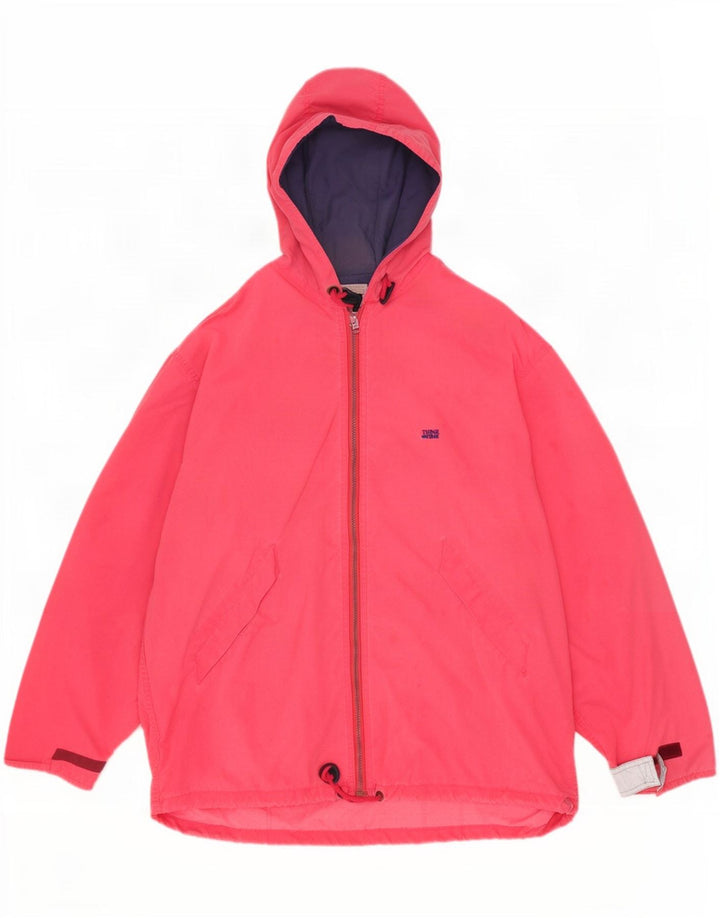 Think Pink Chaqueta impermeable con capucha para hombre IT 52 XL Poliamida