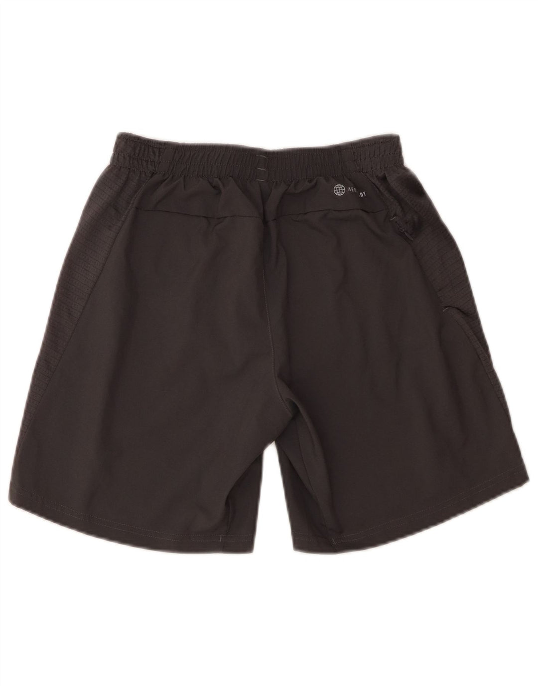 Adidas Mens Aeroready Sport Shorts Pequeño Gris Poliéster