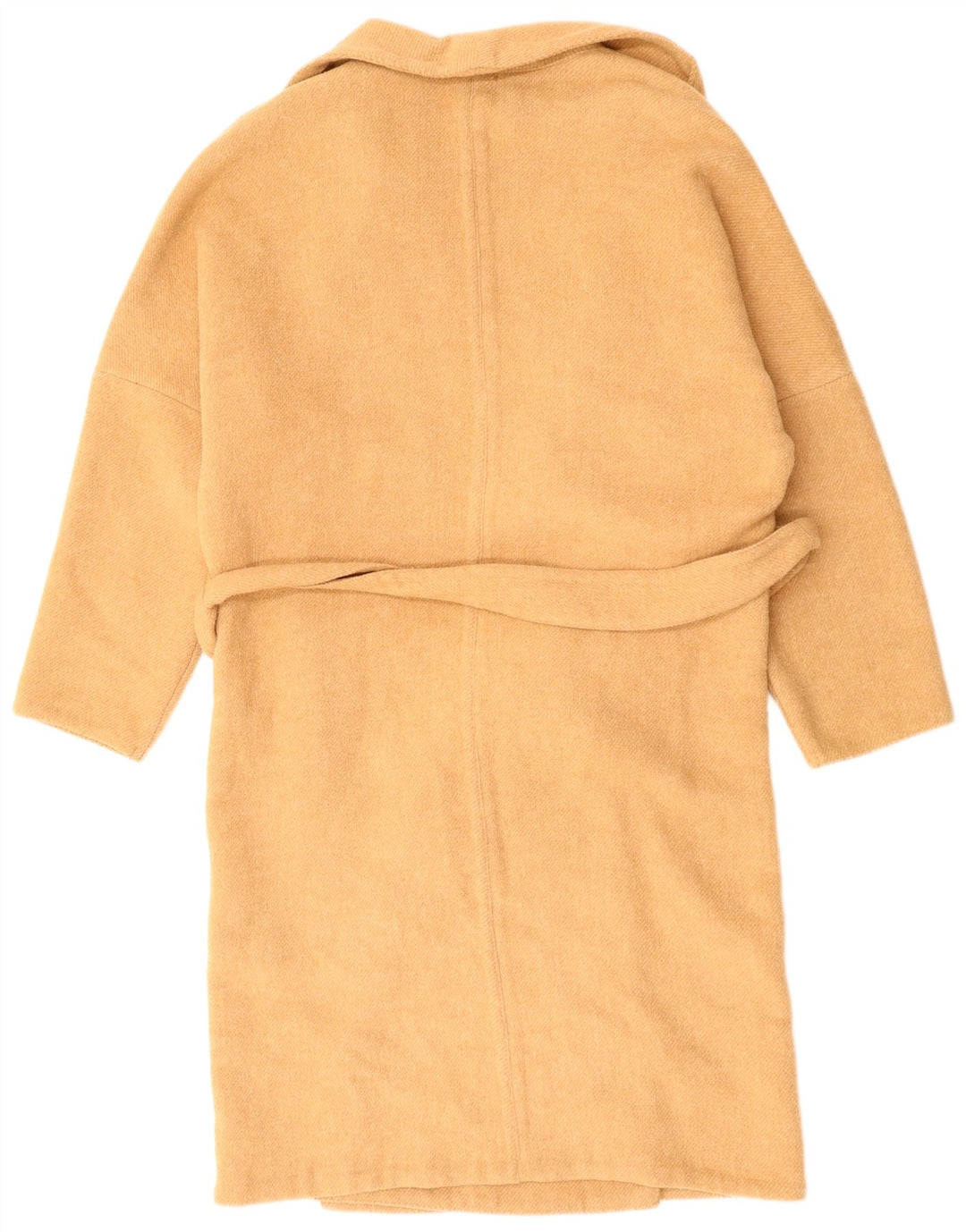 BENETTON Abrigo abierto para mujer ES 40 XL Poliéster marrón