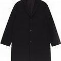 Cos Abrigo de 3 botones para hombre UK 36 Pequeño Algodón azul marino