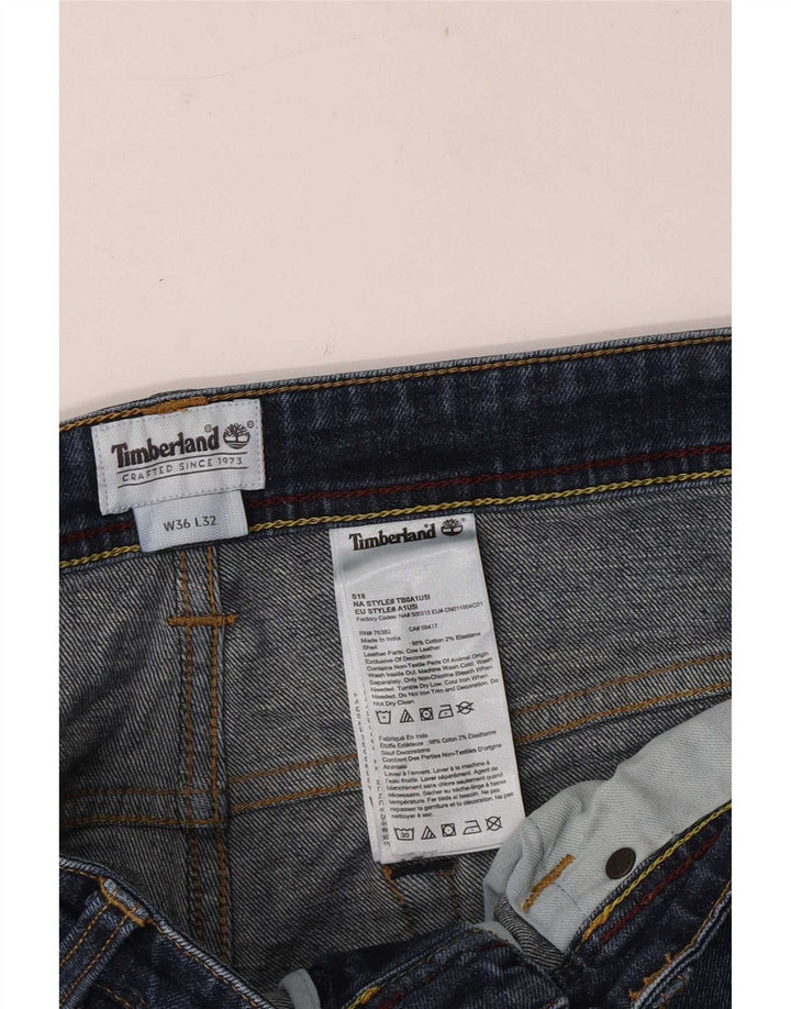 Timberland Vaqueros Slim para Hombre W36 L32 Algodón Azul