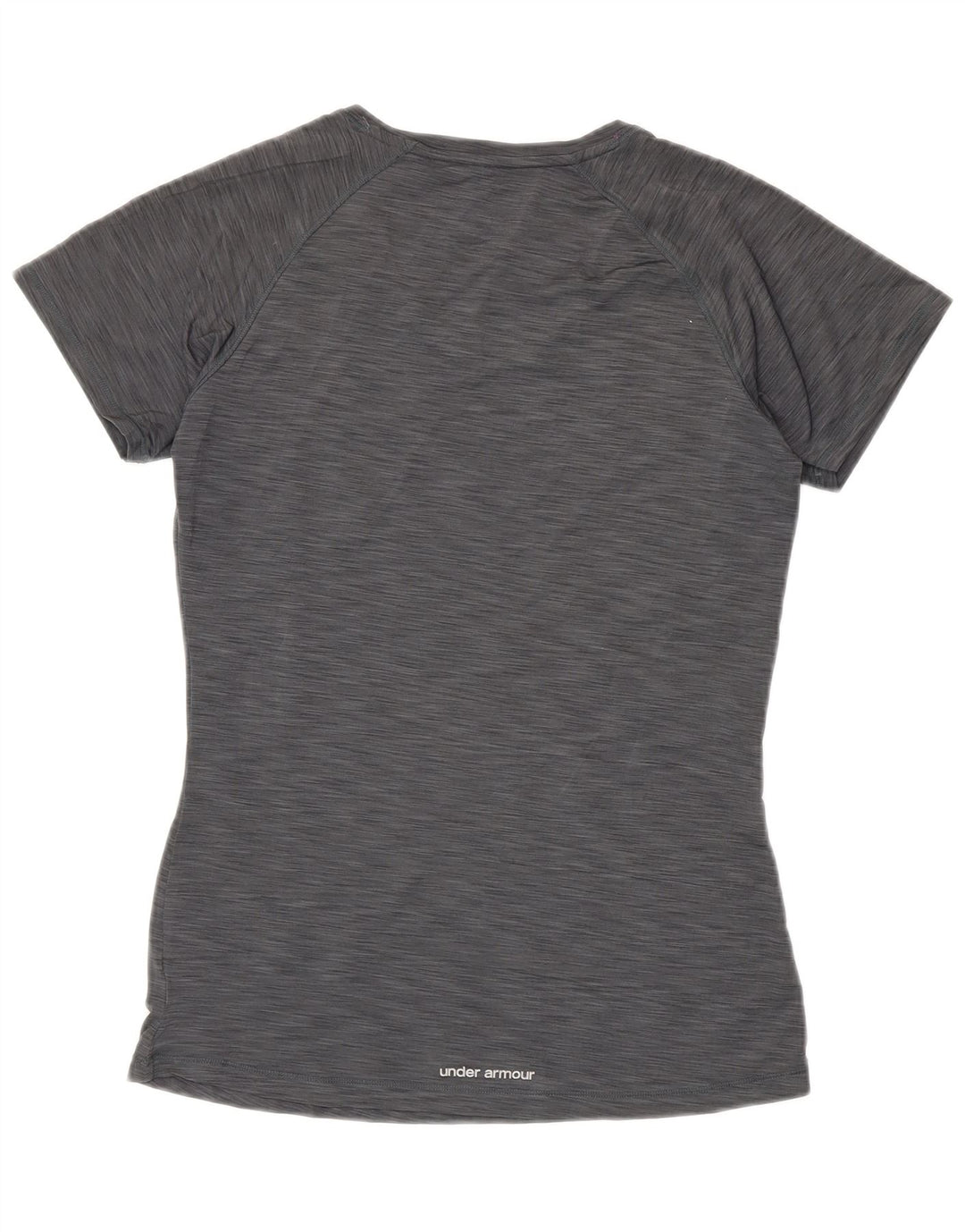 Under Armour Mujer Heat Gear Camiseta Top UK 10 Small Gris Poliéster