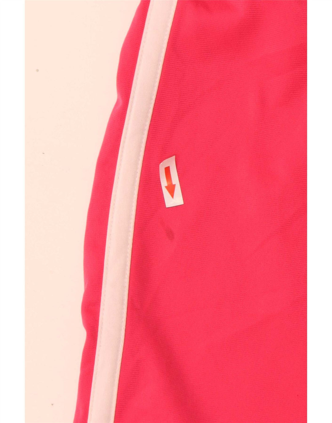 Converse - Pantalones cortos deportivos para mujer (talla 40), poliéster a rayas rosas grandes