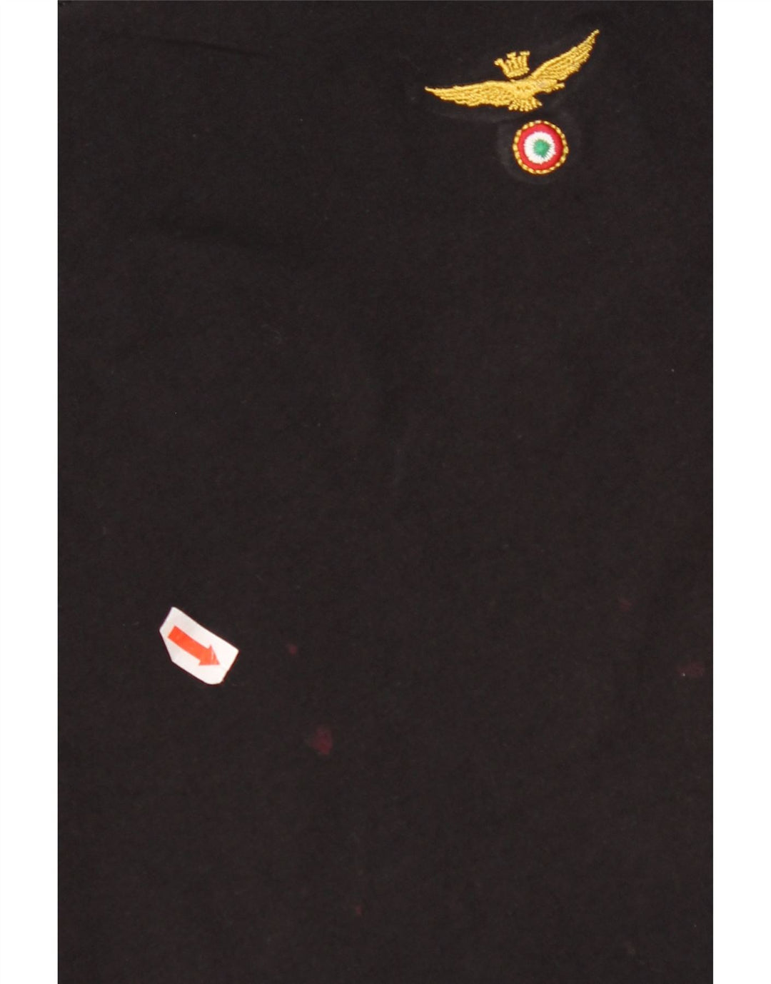 AERONAUTICA MILITARE Mens T-Shirt Top Medium Black