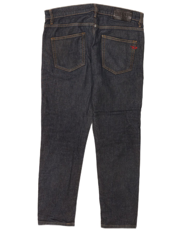 Diesel Hombre D-Strukt Slim Jeans W32 L27 Lyocell Azul Marino