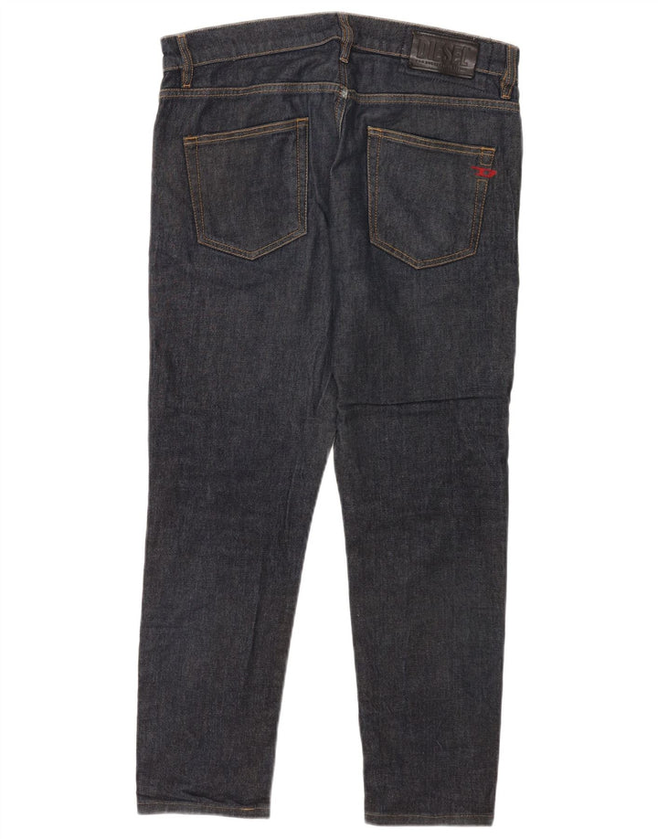 Diesel Hombre D-Strukt Slim Jeans W32 L27 Lyocell Azul Marino